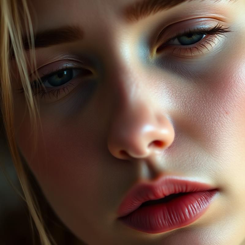 Уморена, матова кожа